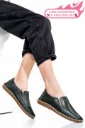 ESPADRILE VERZI PIELE NATURALA 1PC19150