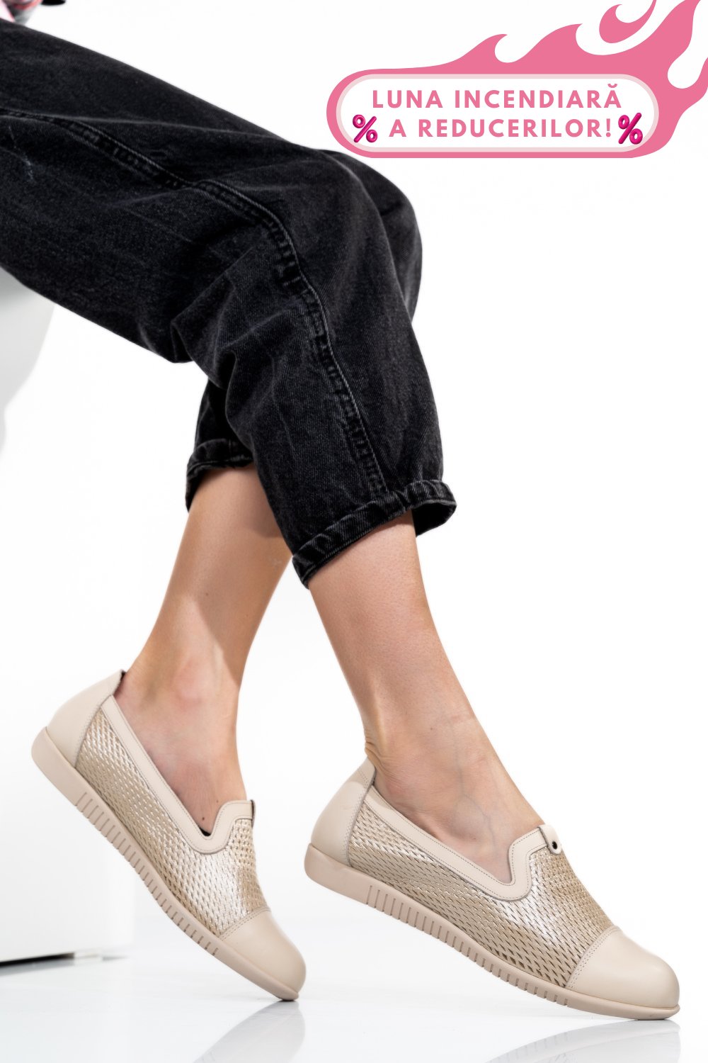 ESPADRILE BEJ PIE;E NATURALA 1PC16311