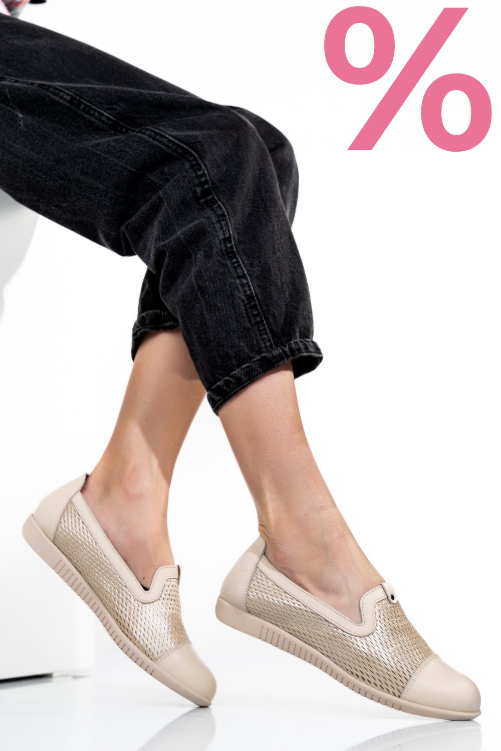 ESPADRILE BEJ PIE;E NATURALA 1PC16311
