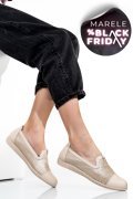 ESPADRILE BEJ PIE;E NATURALA 1PC16311