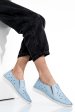 Espadrile albastre piele naturala 1pc19150