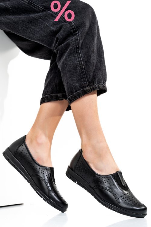 Espadrile negre piele naturala 1pc17540
