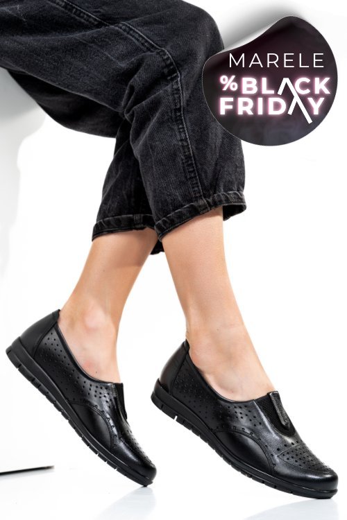 Espadrile negre piele naturala 1pc17540