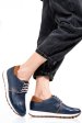 Pantofi sport albastri piele naturala 1pc12741
