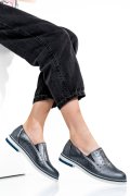 ESPADRILE ALBASTRU SIDEF PIELE NATURALA 1PC14109