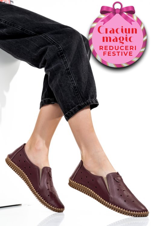 Espadrile visinii piele naturala 1pc19150