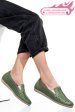Espadrile verzi piele naturala 1pc15411