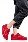 PANTOFI SPORT ALL RED PIELE NATURALA 1PC12741