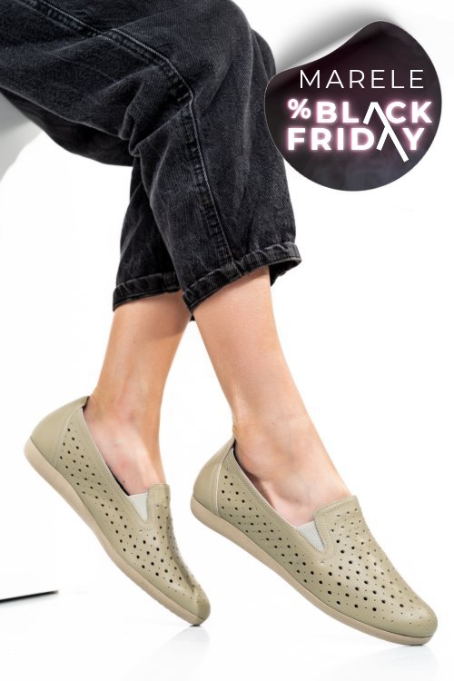 Espadrile olive piele naturala 1pc15411