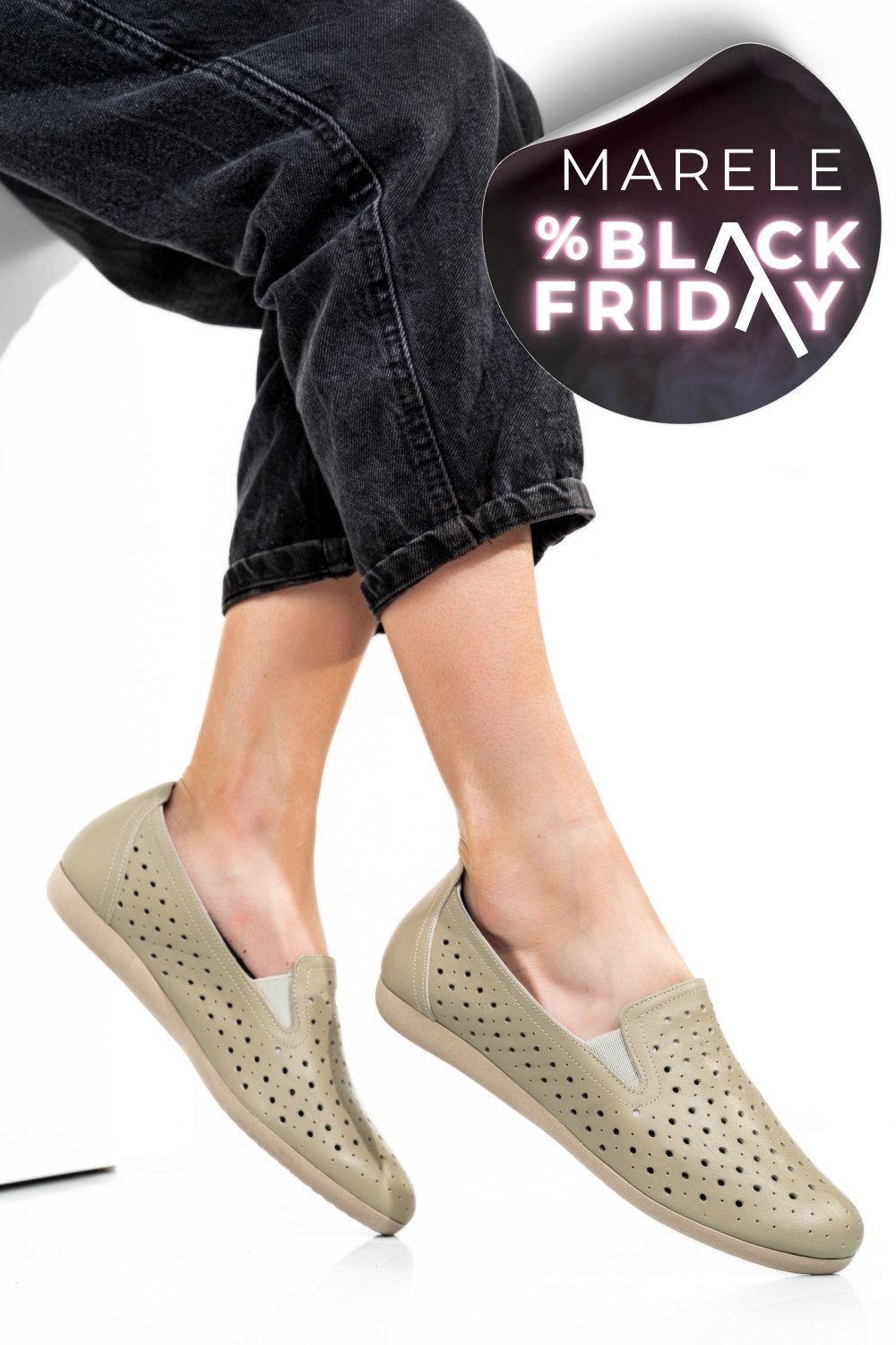 ESPADRILE OLIVE PIELE NATURALA 1PC15411