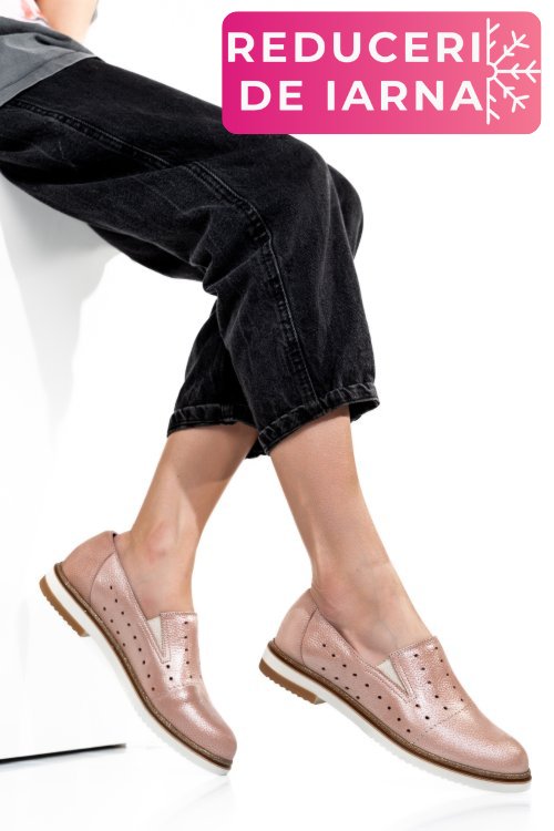 Espadrile pink sidef piele naturala 1pc14109