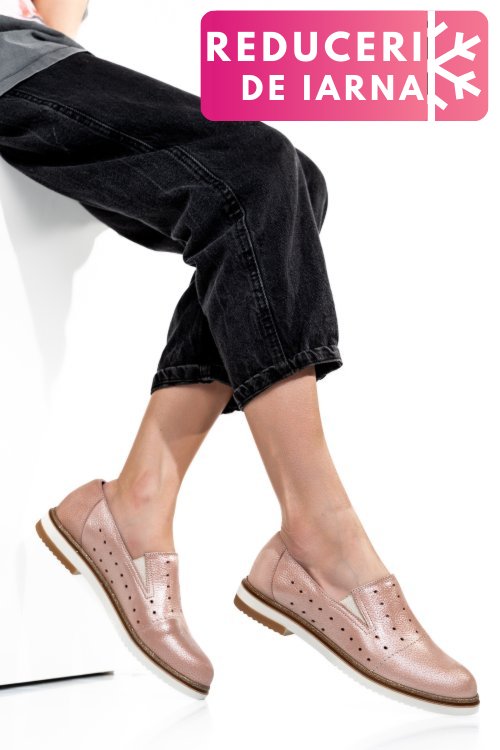 Espadrile pink sidef piele naturala 1pc14109
