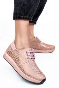 PANTOFI SPORT ROZ PIELE NATURALA 1PC12741