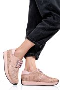 PANTOFI SPORT ROZ PIELE NATURALA 1PC12741