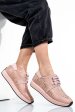 Pantofi sport roz piele naturala 1pc12741