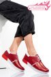 Pantofi sport rosii piele naturala 1pc12741