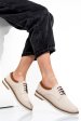 Pantofi bej piele naturala 1pc12009