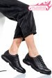 Pantofi sport negri piele naturala 1s7768