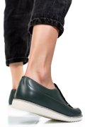 MOCASINI VERZI PIELE NATURALA 2S7737