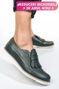 MOCASINI VERZI PIELE NATURALA 2S7737