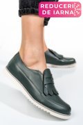 MOCASINI VERZI PIELE NATURALA 2S7737