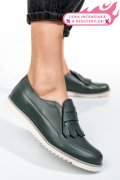 MOCASINI VERZI PIELE NATURALA 2S7737