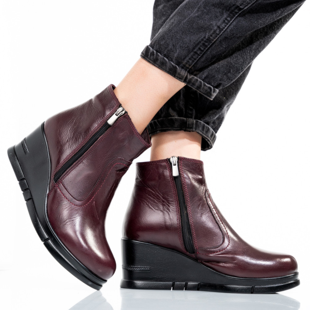 GHETE VISINII PIELE NATURALA APCK418 B