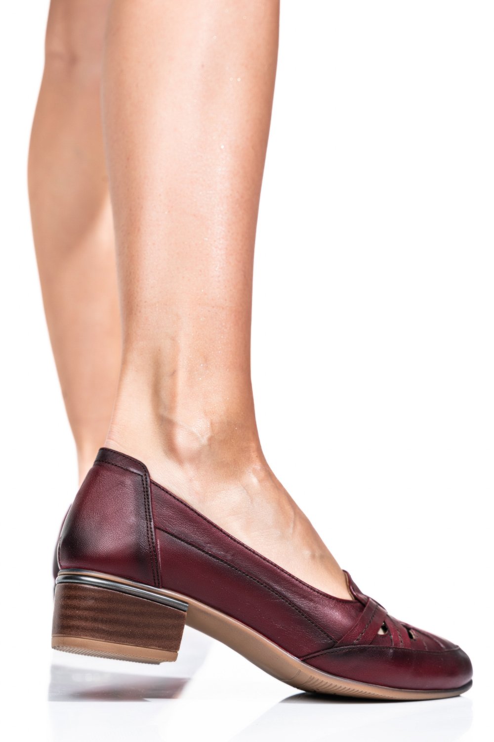 PANTOFI VISINII PIELE NATURALA 1PC21848