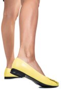 BALERINI GALBENI PIELE NATURALA 3S7705