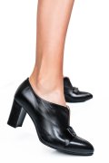 PANTOFI NEGRI PIELE NATURALA 3PC707