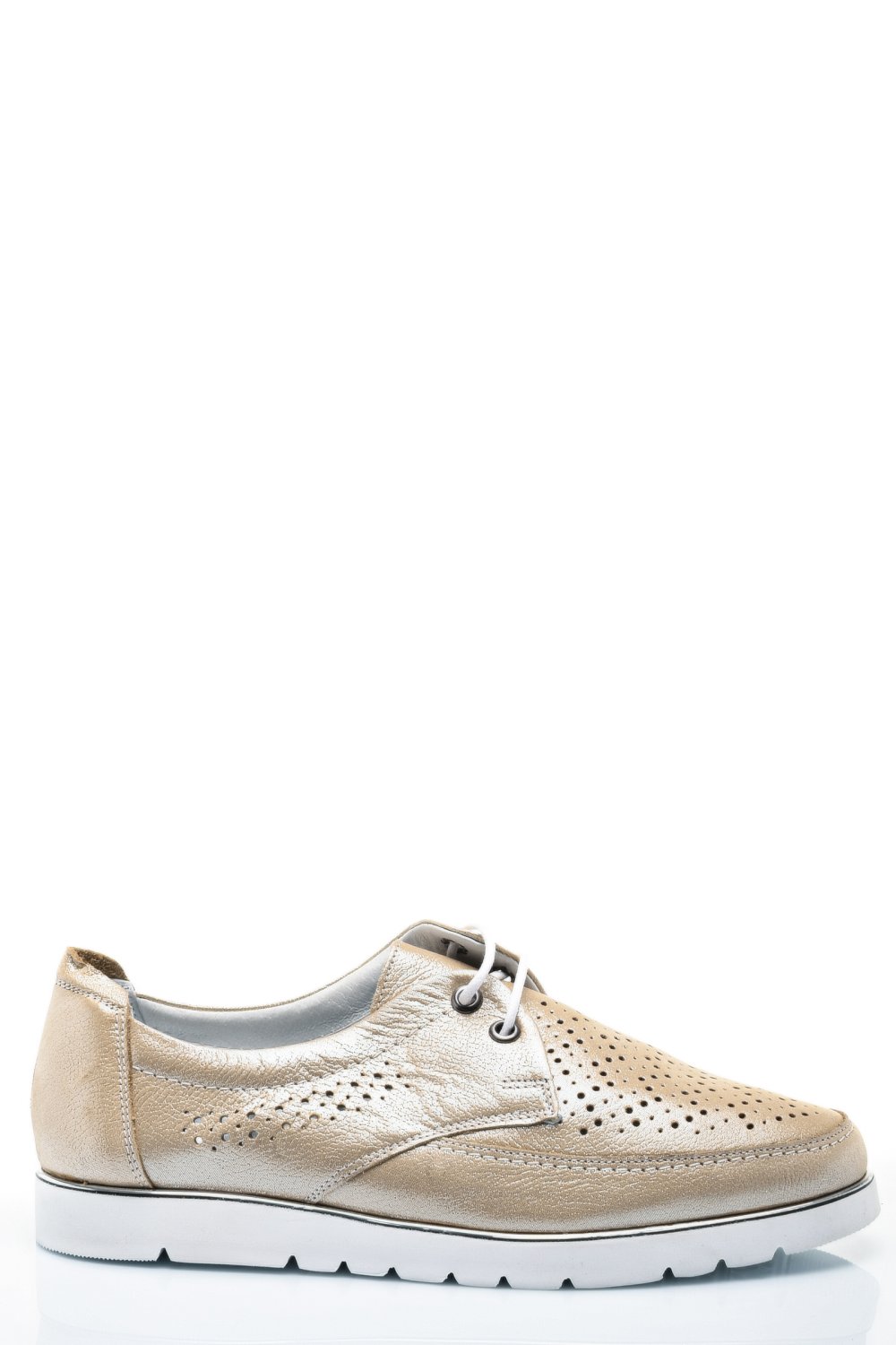 PANTOFI BEJ PIELE NATURALA 1PC17720