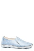 ESPADRILE ALBASTRE PIELE NATURALA 1PC19150