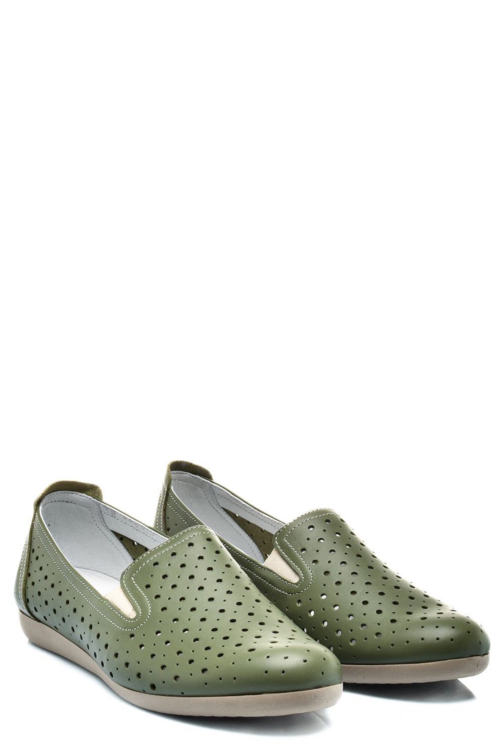 ESPADRILE VERZI PIELE NATURALA 1PC15411