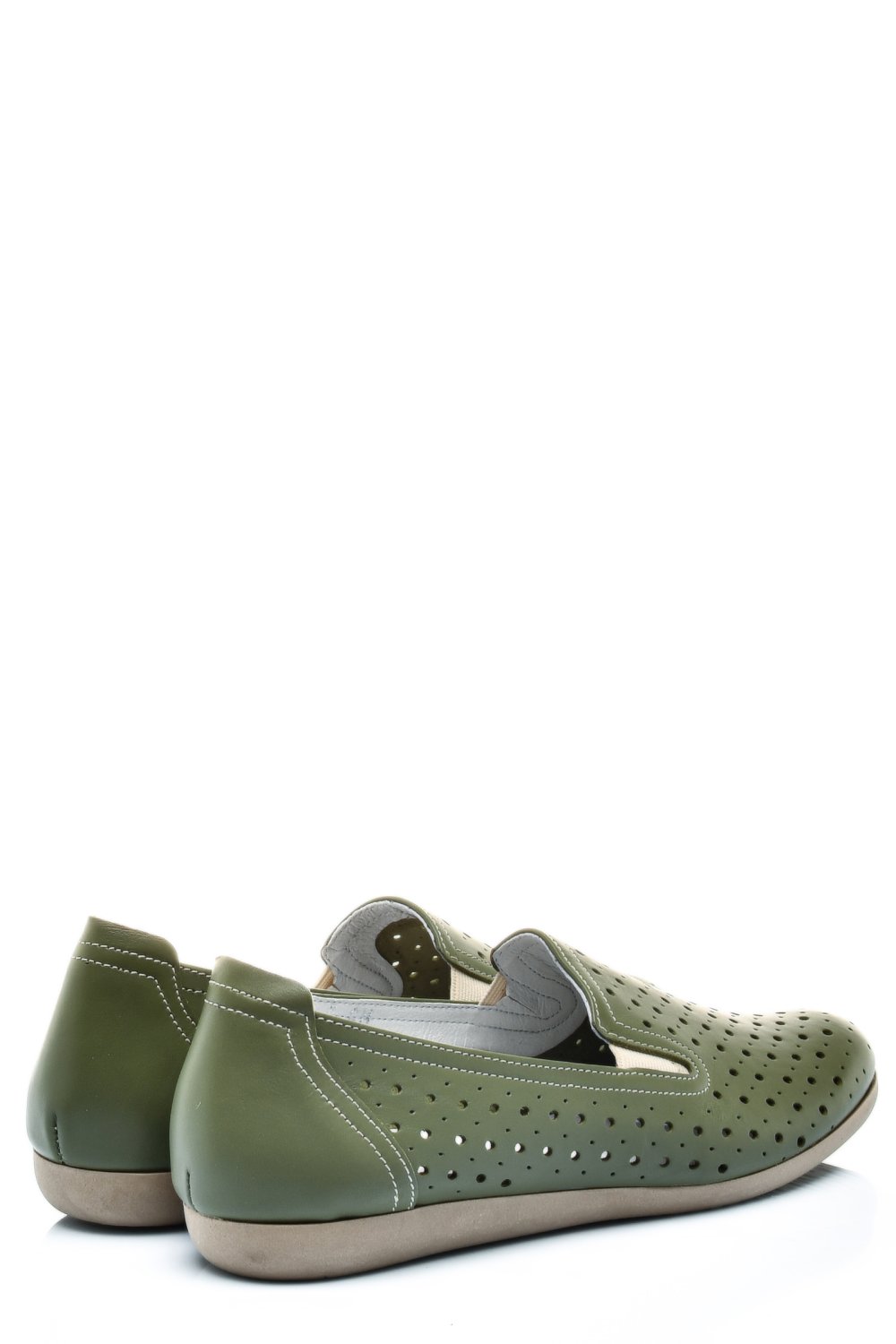 ESPADRILE VERZI PIELE NATURALA 1PC15411