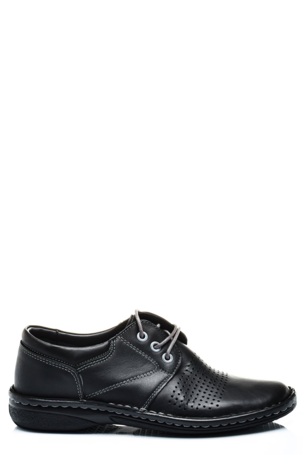 PANTOFI NEGRI PIELE NATURALA 1PC10808