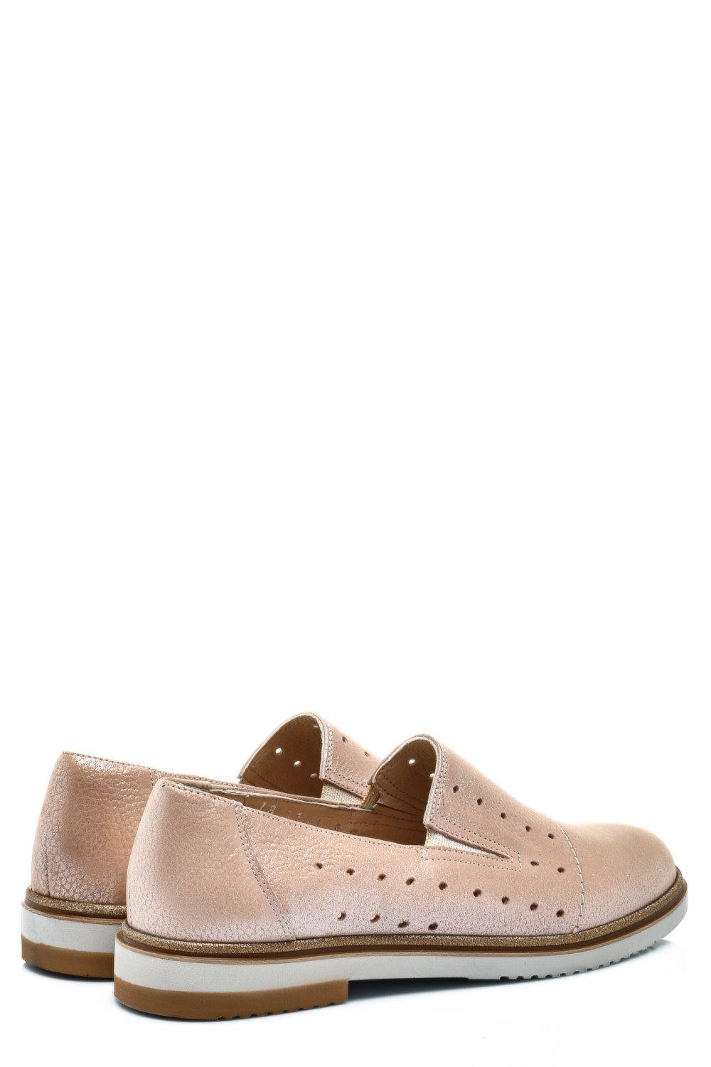 ESPADRILE PINK SIDEF PIELE NATURALA 1PC14109
