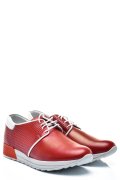 PANTOFI SPORT ROSII PIELE NATURALA 1PC12741