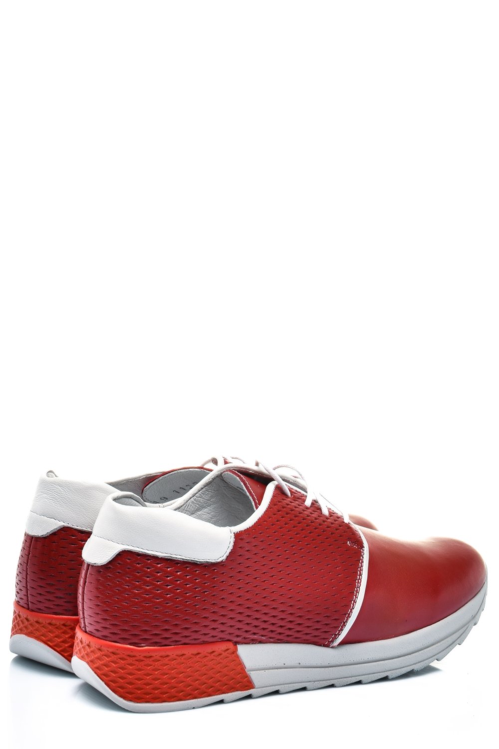 PANTOFI SPORT ROSII PIELE NATURALA 1PC12741