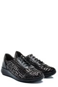 PANTOFI SPORT NEGRI PIELE NATURALA 1PC7555