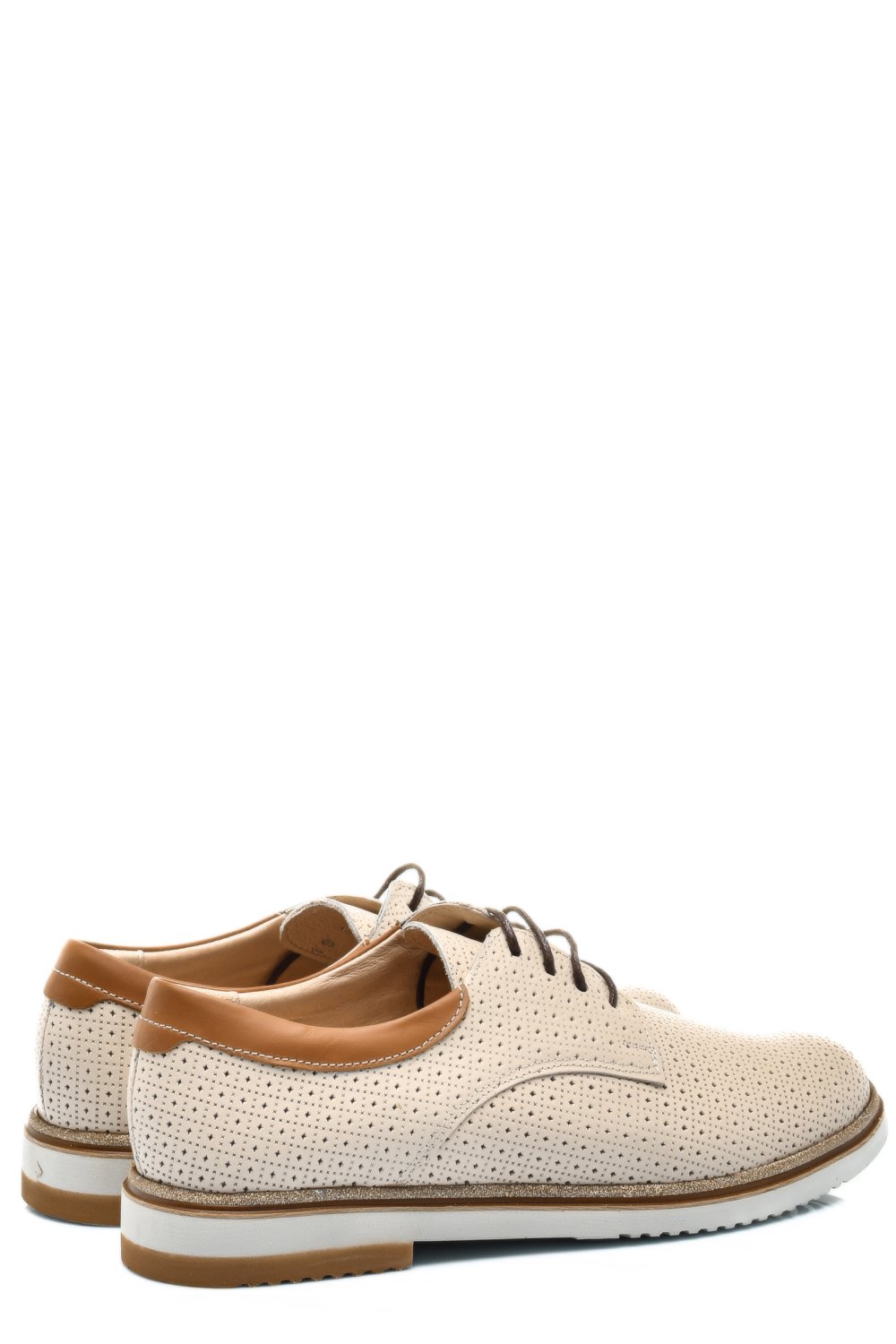 PANTOFI BEJ PIELE NATURALA 1PC12009