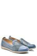 ESPADRILE ALBASTRE PIELE NATURALA 1PC16311