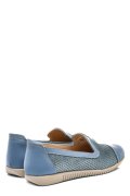 ESPADRILE ALBASTRE PIELE NATURALA 1PC16311