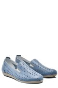 ESPADRILE ALBASTRE PIELE NATURALA 1PC15411