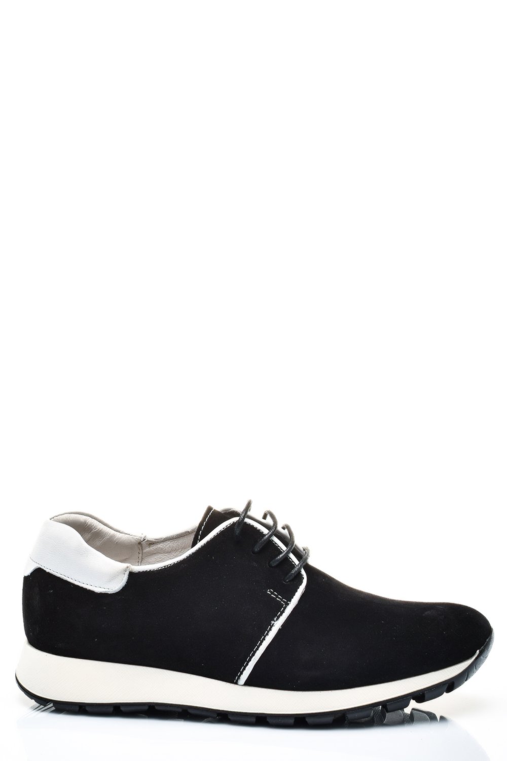 PANTOFI SPORT NEGRI PIELE NATURALA INTOARSA 1PC12741