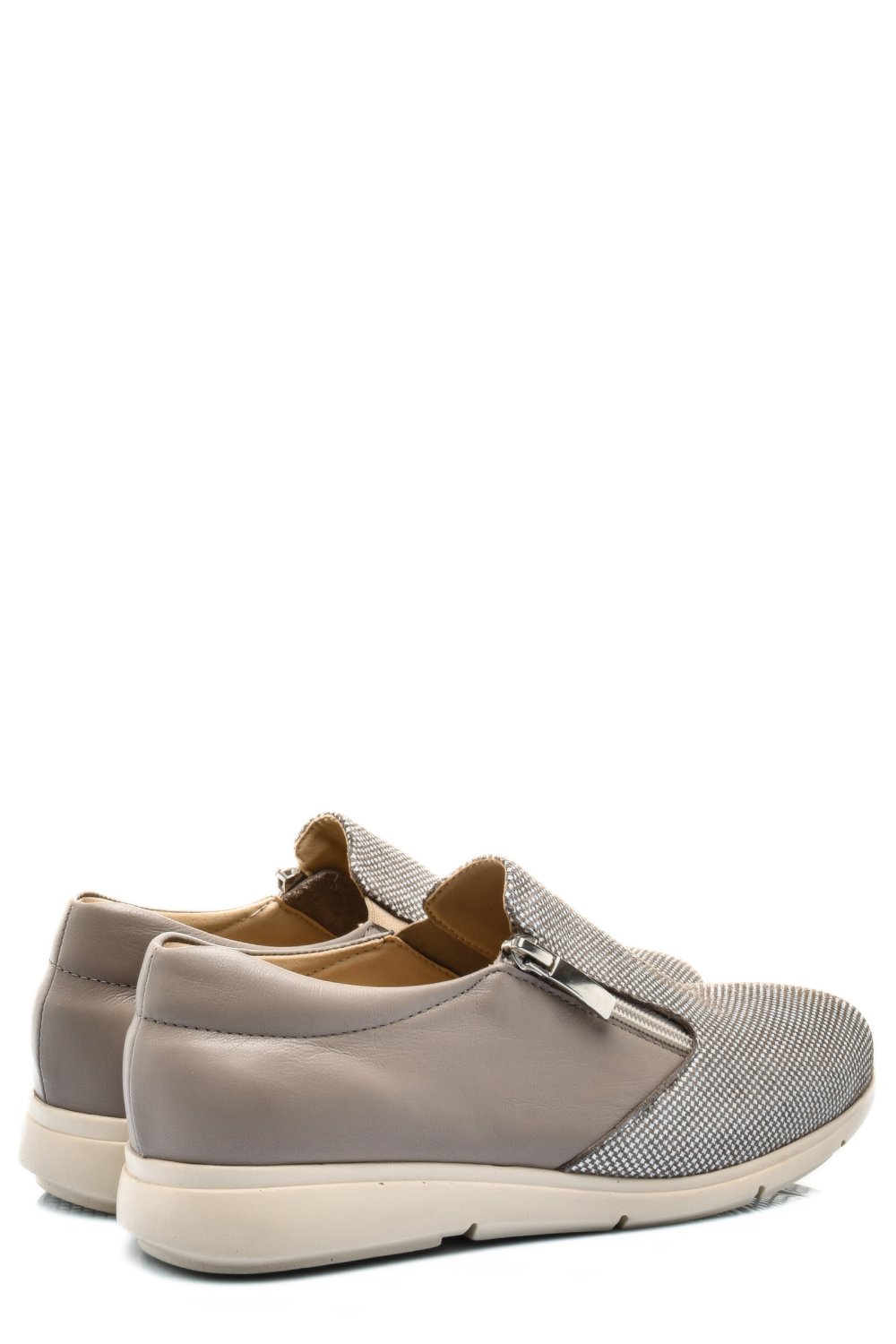 ESPADRILE TAUPE PIELE 1S77240