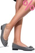 BALERINI GRI PIELE NATURALA 3S7714