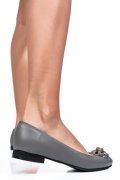 BALERINI GRI PIELE NATURALA 3S7714