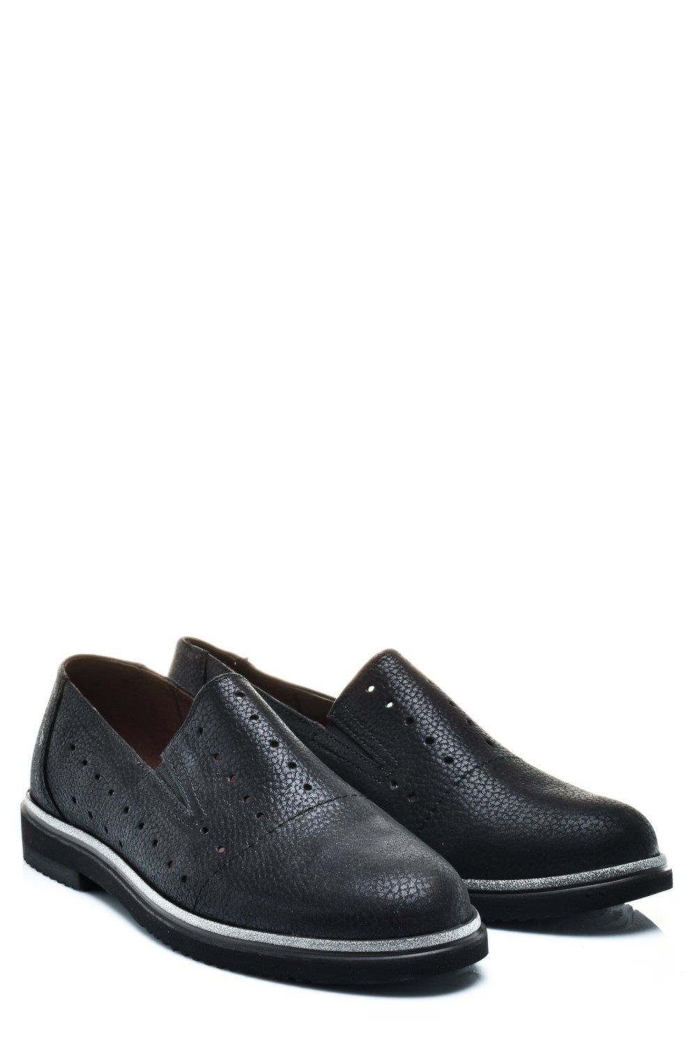 ESPADRILE NEGRE SIDEF PIELE NATURALA 1PC14109