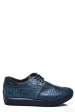 Pantofi sport all blue piele naturala 1pc12741
