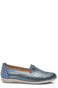 ESPADRILE ALBASTRE PIELE NATURALA 1PC16411